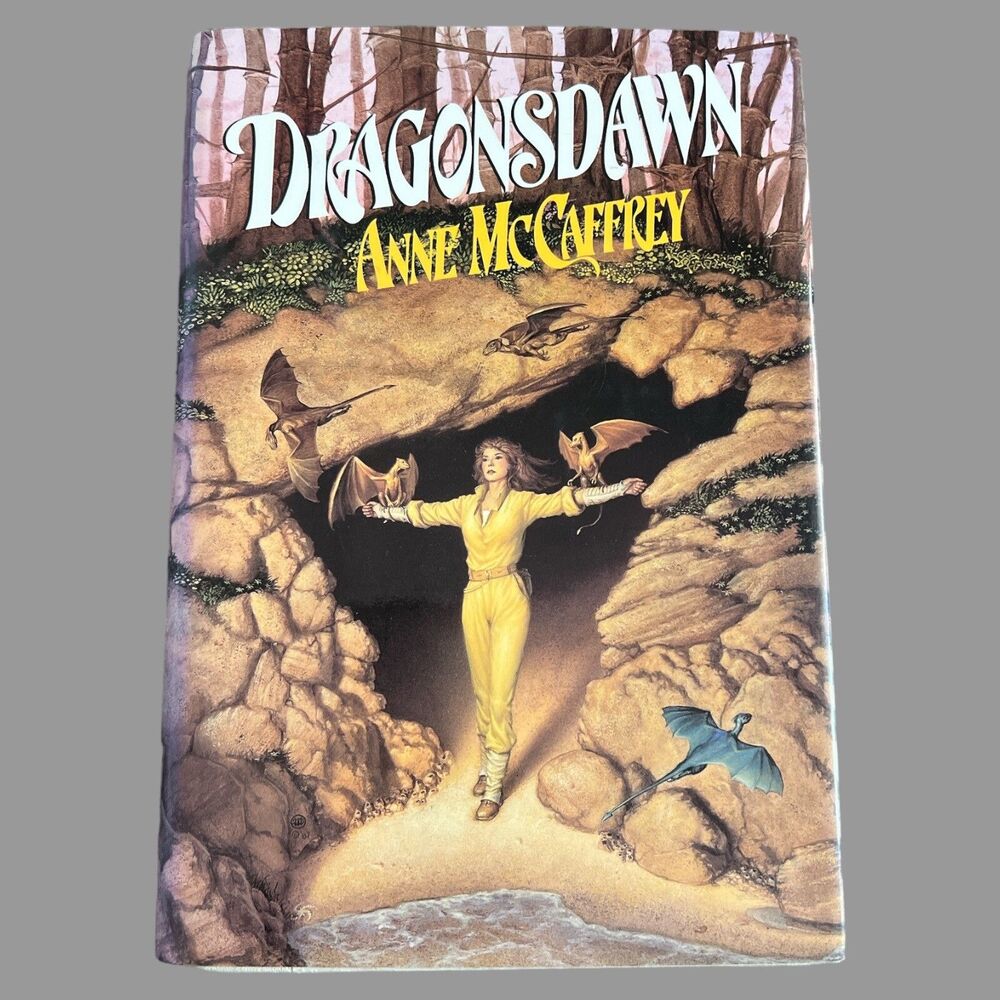 Dragonsdawn Anne McCaffrey Dragonriders of Pern HC 1988 1st Ed DJ